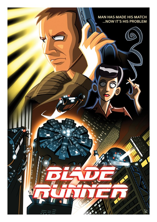 Illustration for article titled Classic movie posters get a colorful cartoon makeover